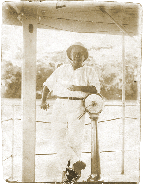 Willem Roodenburg in de Congo, september 1921